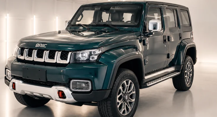 BAIC SUV assembled by Handal Indonesia Motor